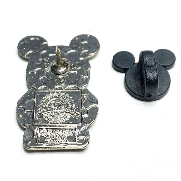WDW Vinylmation Mickey Minnie Mouse Pink White Enamel Trading Pin Series 2012 - Picture 4 of 4